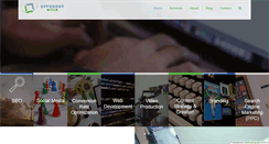 Desktop Screenshot of efferentmedia.com